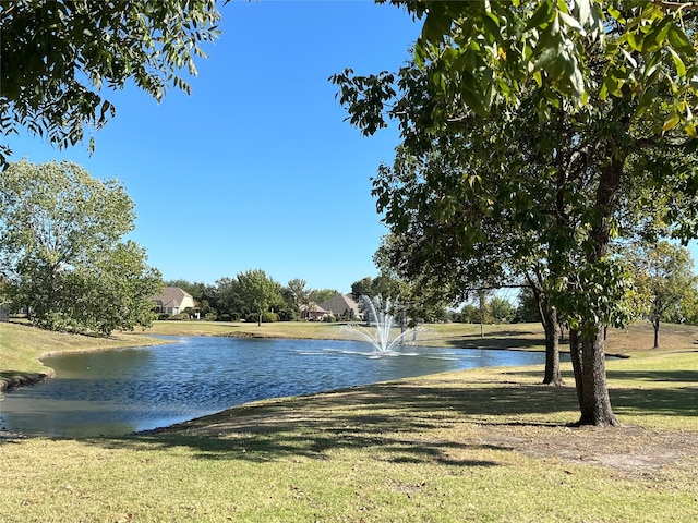 property view of water