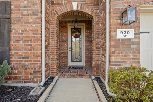 view of property entrance