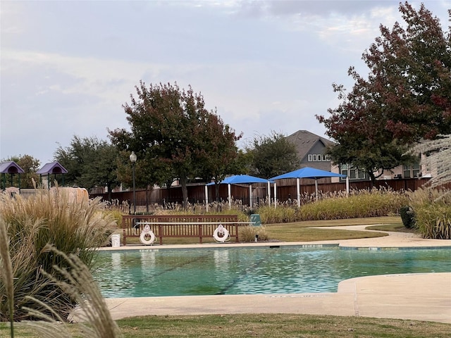 view of swimming pool