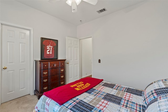 1431 Murphy Dr, Rockwall, TX 75087 - bedroom featuring light carpet and a ceiling fan