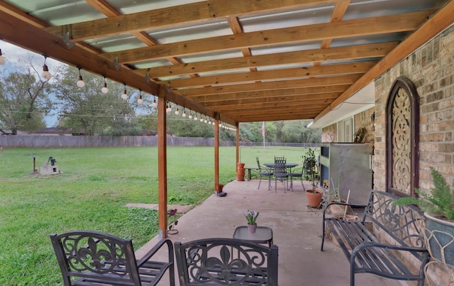 view of patio / terrace