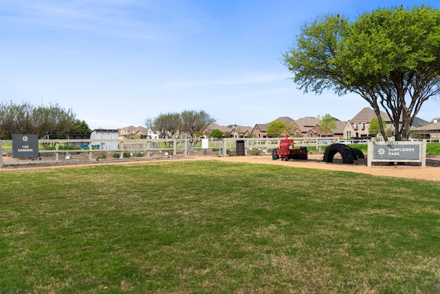 view of yard