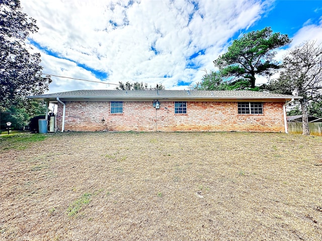 view of rear view of house