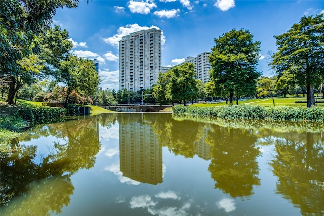 property view of water