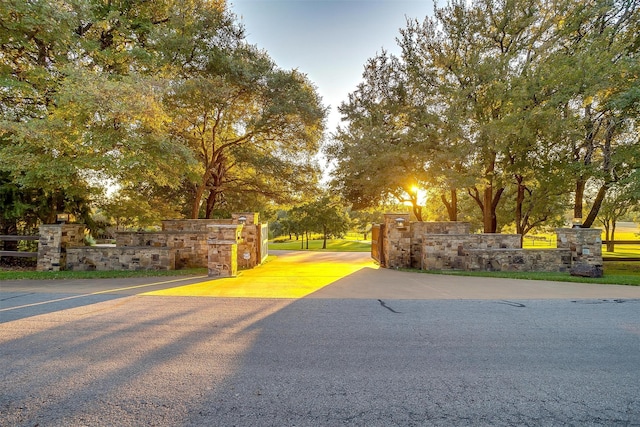 view of road