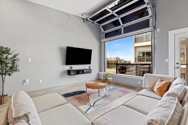 view of living room