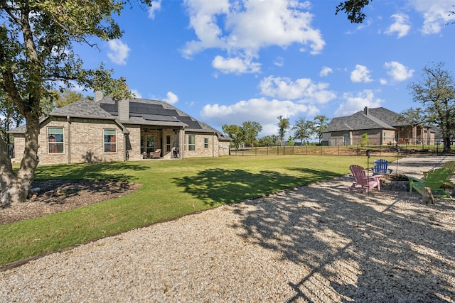 view of yard featuring a patio area