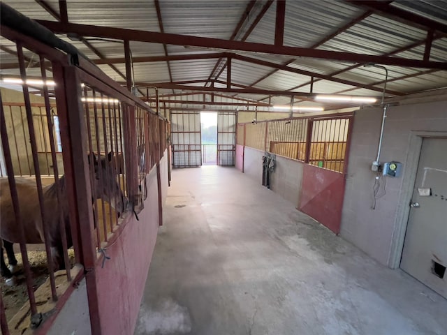 view of stable