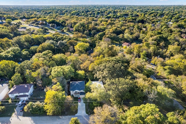 1711 Meadow Crest Ln, Duncanville, TX 75137 - bird's eye view of a forest