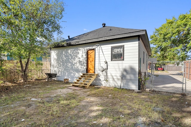 view of rear view of house