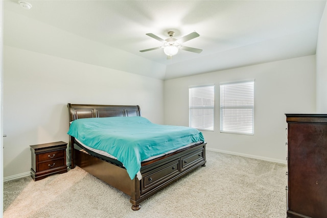 1805 Gold Mine Trl, Aubrey, TX 76227 - bedroom featuring ceiling fan and light colored carpet