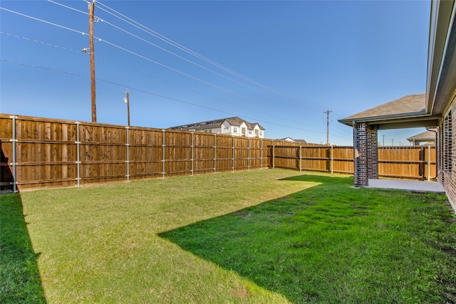 1805 Gold Mine Trl, Aubrey, TX 76227 - view of yard
