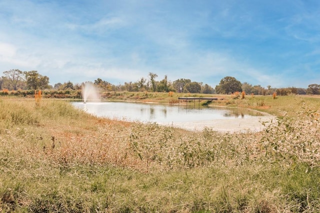 view of water feature