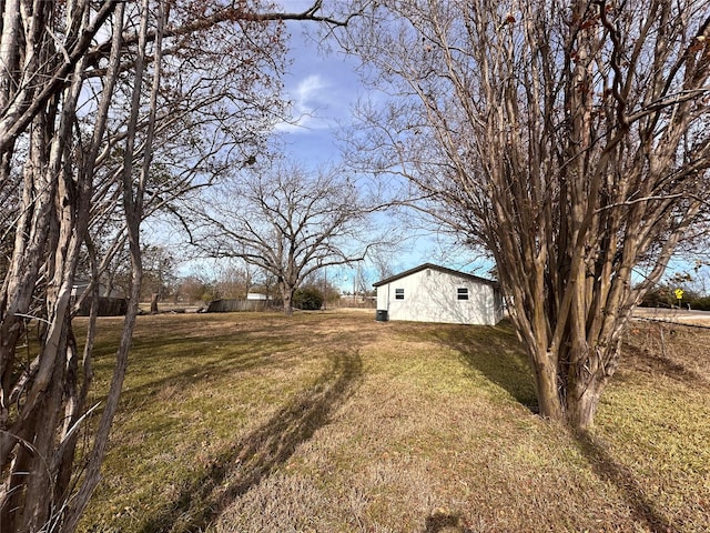 view of yard