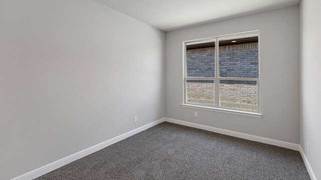 unfurnished room featuring carpet flooring