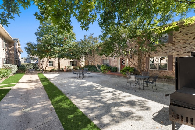 view of patio / terrace with grilling area