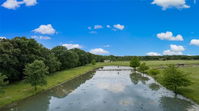 property view of water