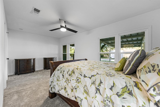 4536 Hodgkins Rd, Lake Worth, TX 76135 - bedroom featuring carpet floors, a ceiling fan, and baseboards
