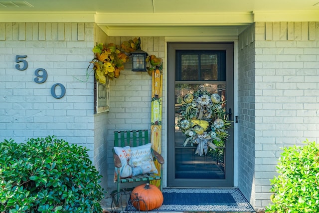 view of entrance to property