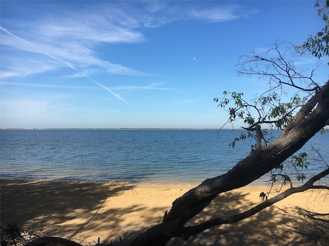 water view with a beach view