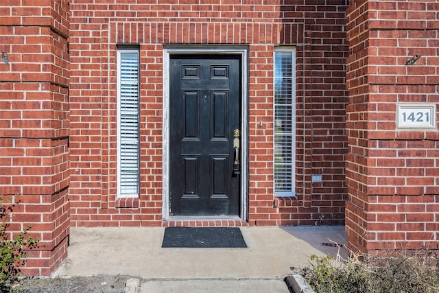 view of property entrance