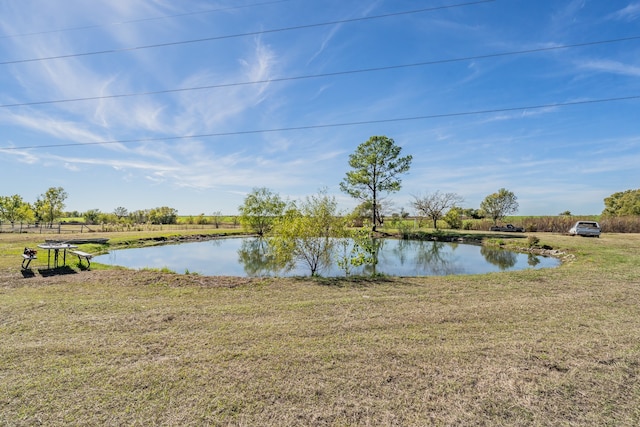 property view of water