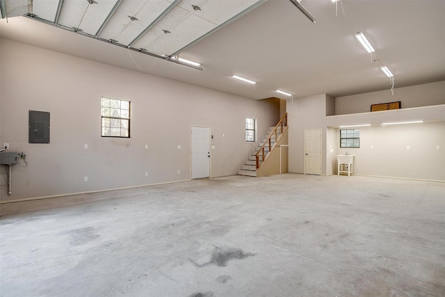 143 Coldwater Creek Ln, Weatherford, TX 76088 - garage with electric panel