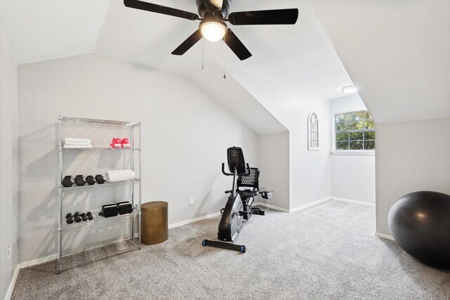 full bathroom with lofted ceiling, toilet, vanity, shower / tub combo, and hardwood / wood-style flooring