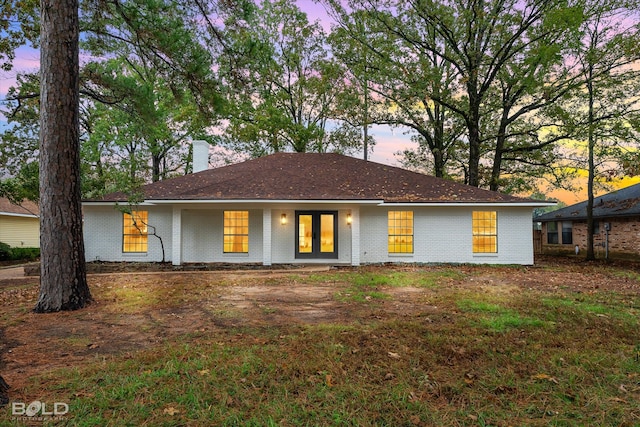 view of ranch-style house