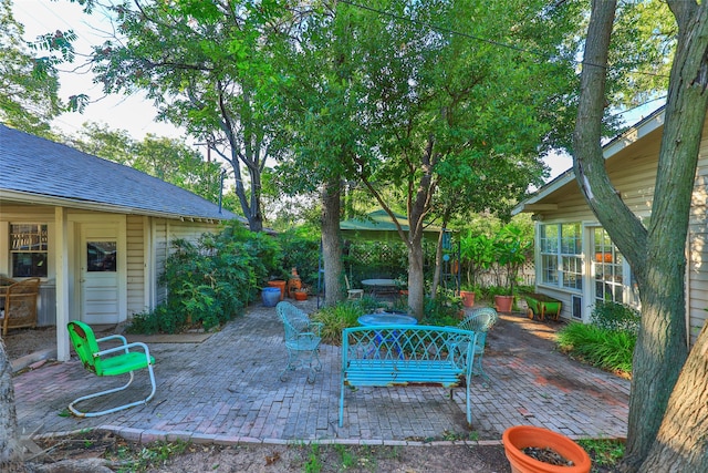 view of patio