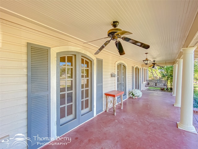 view of patio