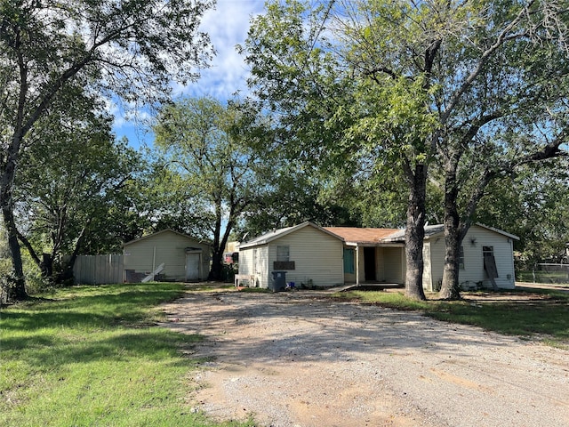 view of front of house