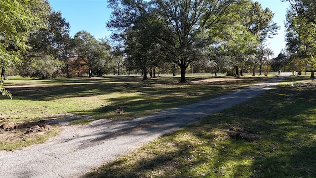 view of road