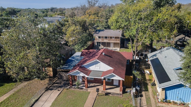 929 S Rosemont Ave, Dallas, TX 75208 - view from above of property