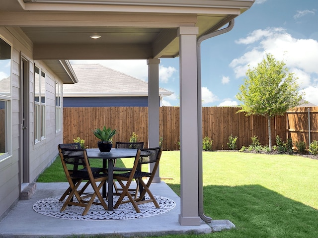 view of patio / terrace