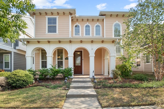 view of front of house featuring a porch