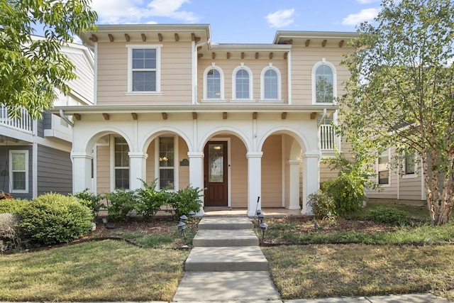 view of front of house featuring a porch