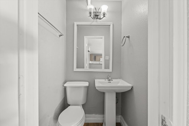 bathroom with toilet