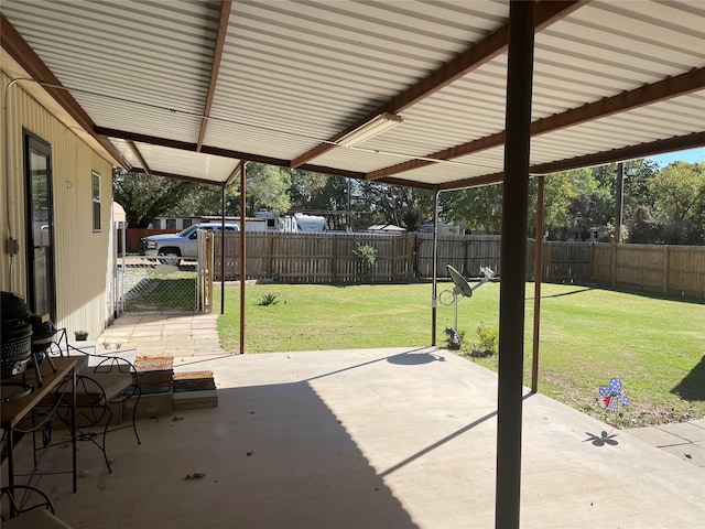 view of patio