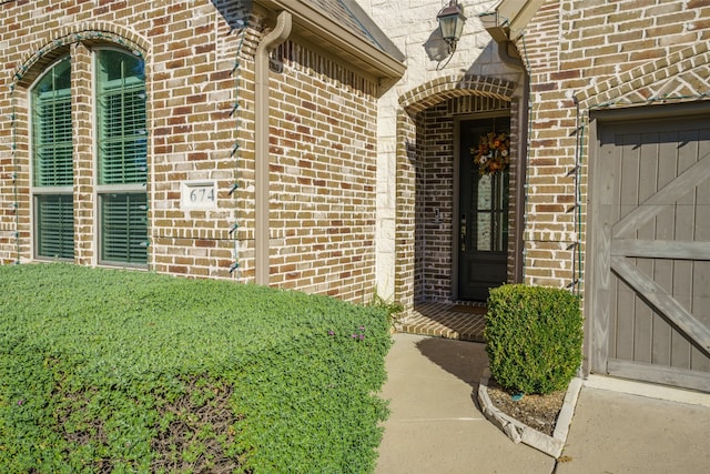 view of property entrance