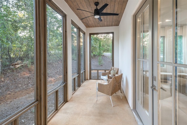 23502 Kate Ln, Arp, TX 75750 - sunroom with carpet flooring, healthy amount of natural light, and wooden ceiling