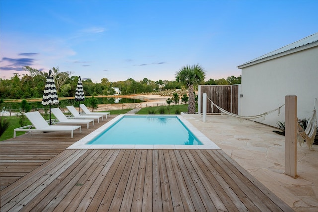 23502 Kate Ln, Arp, TX 75750 - swimming pool featuring a deck