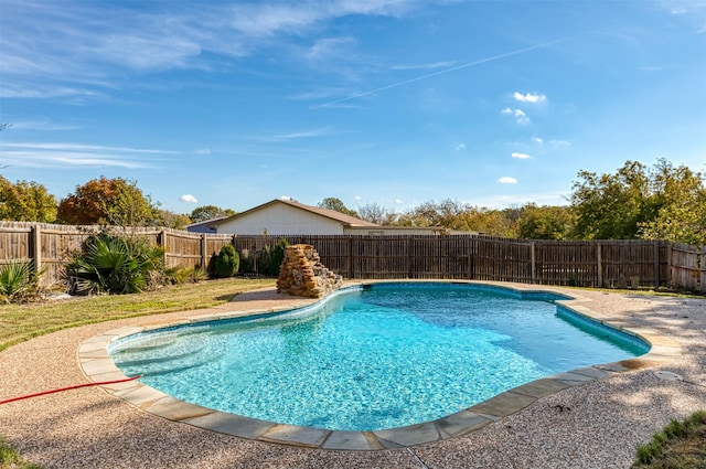 view of pool