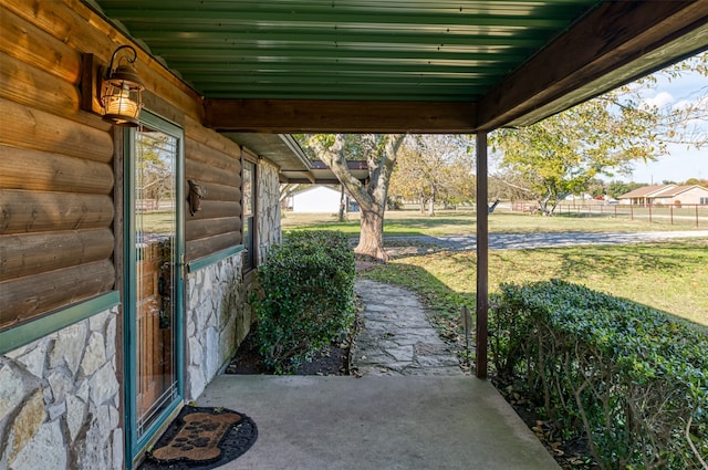 view of patio / terrace