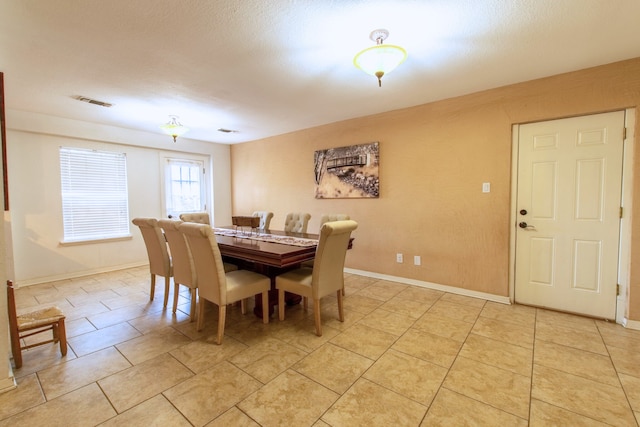 view of dining space