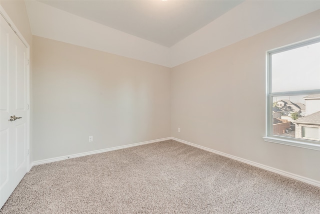 spare room with plenty of natural light and carpet floors