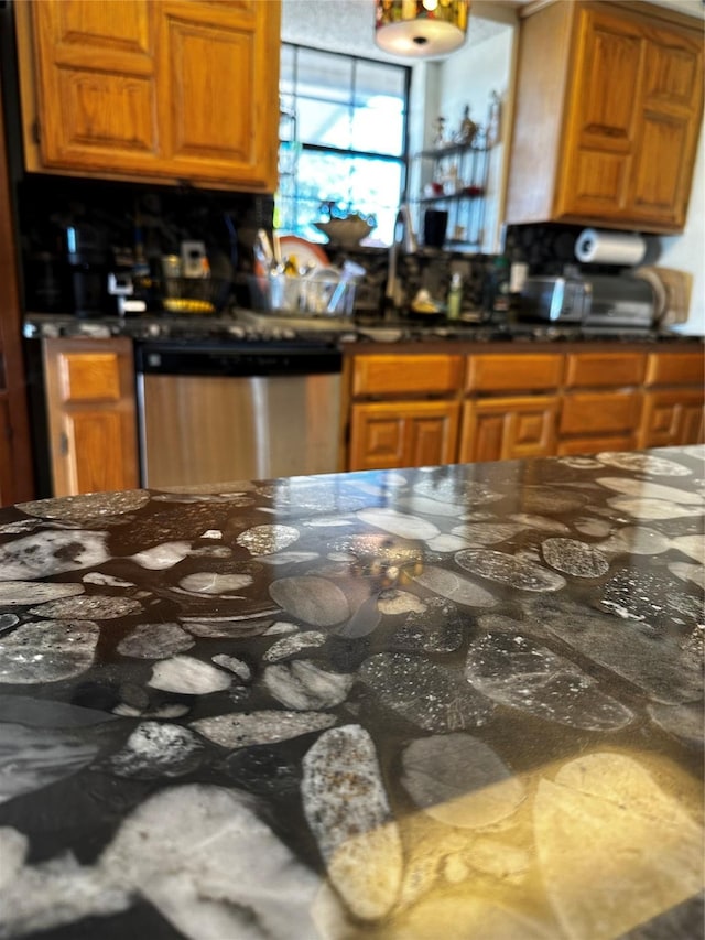 kitchen featuring stainless steel dishwasher