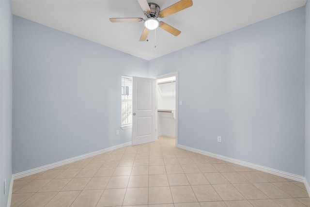 3005 Blackjack Ln, Granbury, TX 76048 - spare room featuring a ceiling fan and baseboards