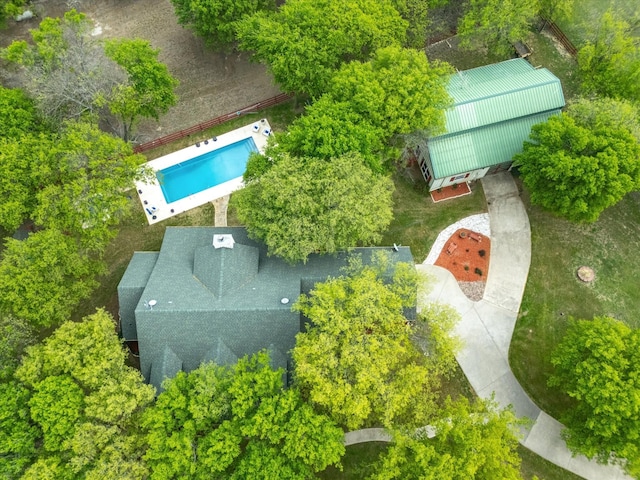 aerial view