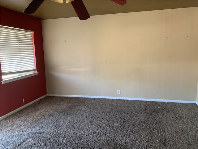 empty room with carpet flooring